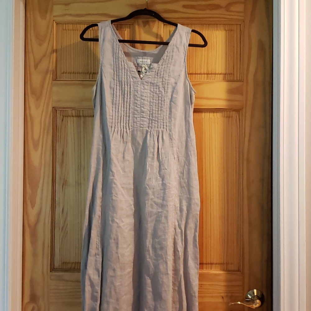 Gray Linen dress